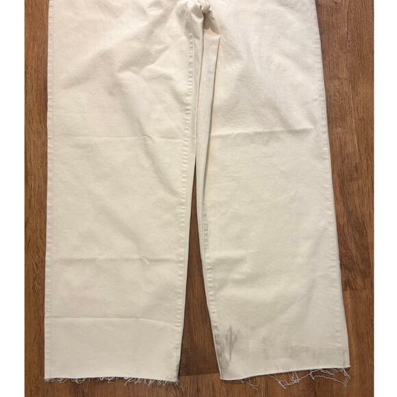 NWT Madewell The Tall Perfect Vintage Wide-Leg Crop Jean Vintage Canvas Size 31T - Picture 6 of 10